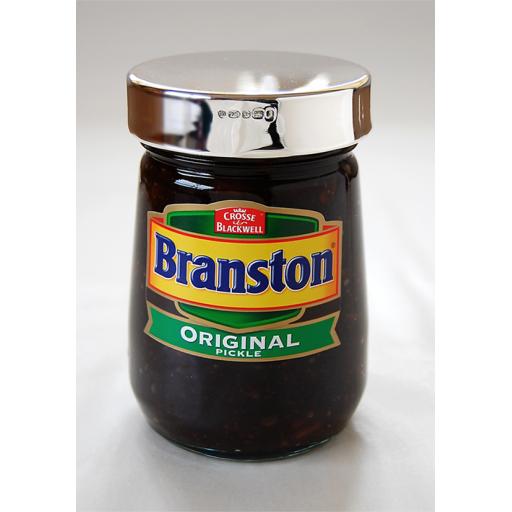 Sterling Silver Lid for Branston Pickle Jar