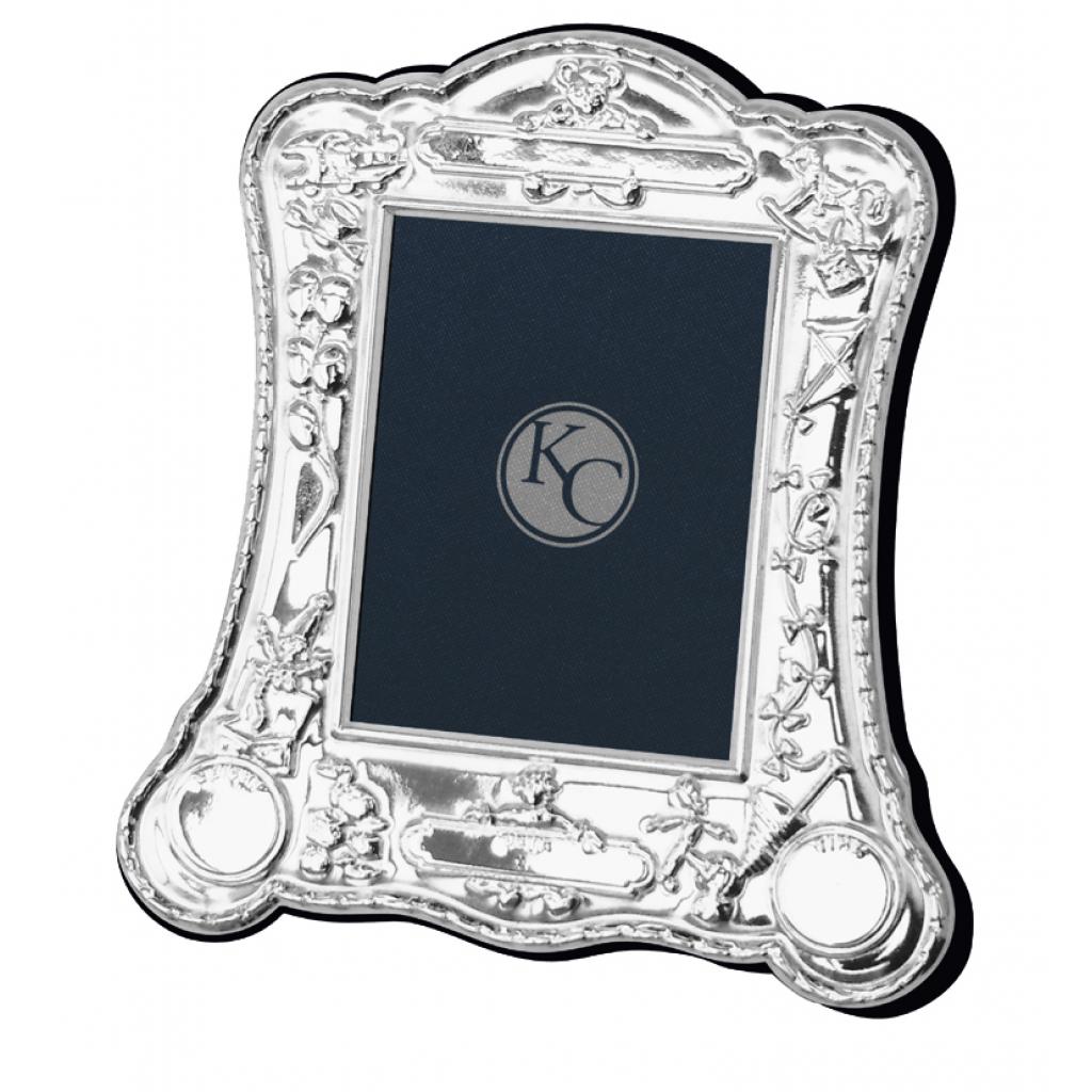Silver Christening Frame Kitney & Co